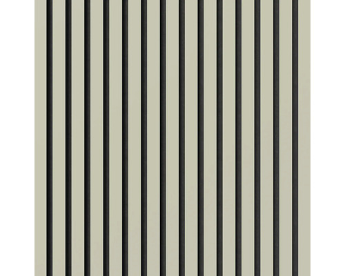 Akustikpanel med lamellstruktur