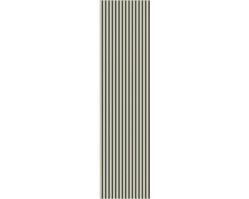 Akustikpanel med ribbstruktur