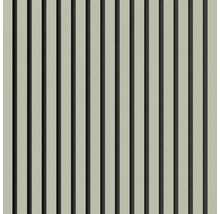 Panelvägg med vertikala lameller