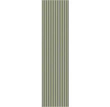 Akustikpanel med träribbor