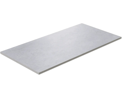 Enkel grå golvplatta