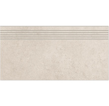 Keramisk platta med räfflad yta för trappor