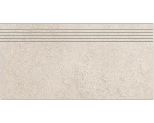 Keramisk platta med räfflad yta för trappor