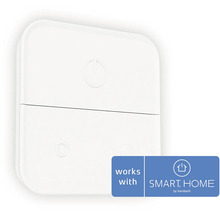 Smart trådlös väggbrytare med Smart Home by Hornbach-logotyp
