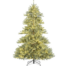 Konstgjord julgran med belysning