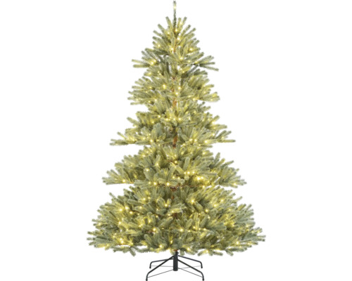 Konstgjord julgran med belysning