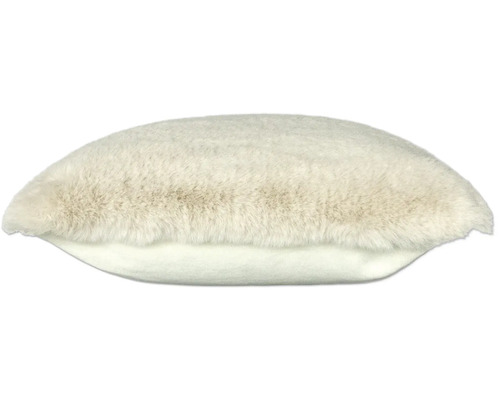 Mjuk kudde med fuskpäls