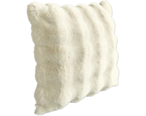 Prydnadskudde i fuskpäls