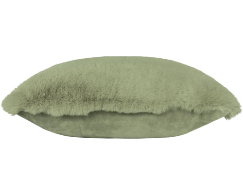 Prydnadskudde med fällimitation