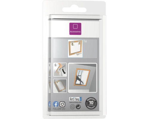 Artiteq bildkrok tillbehör förpackning