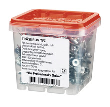 Träskruv GRABBER C1 försänkt 4,0x40mm 200-pack TFZ4040