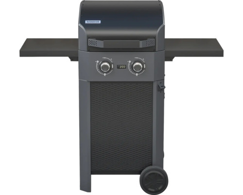Tenneker gasolgrill med två brännare och sidobord Tenneker gasolgrill med två brännare och sidobord