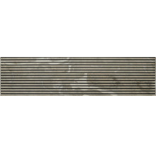 Akustikpanel med träribbor på bärmaterial