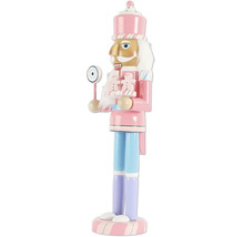 Nötknäppare i trä med godismotiv