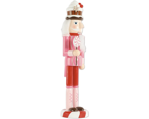 Nötknäppare i trä med godisdesign