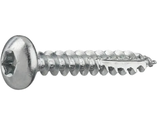 Metallskruv med linshuvud och inre sexkant