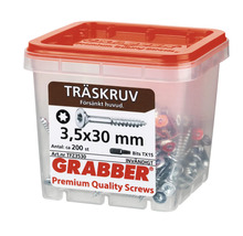 Träskruvar 3,5x30 mm i behållare