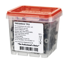 Träskruv GRABBER C4 4,0x40mm försänkt 200-pack TFU4040