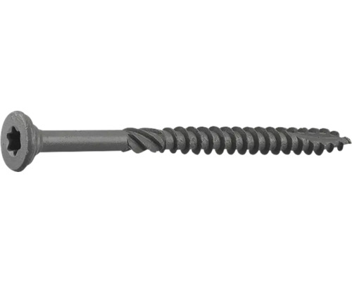 Grå skruv med Torx-huvud