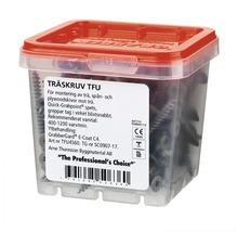 Träskruv GRABBER C4 4,5x60mm försänkt 100-pack TFU4560