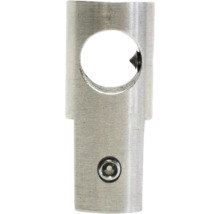 Metallkoppling med ställskruv och borrning