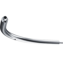 Böjd insexnyckel av metall med gänga