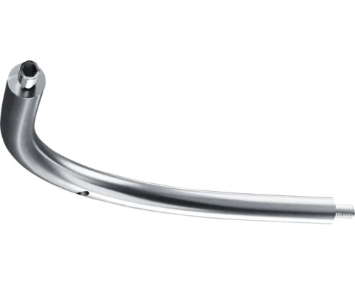 Duschdraperibåge BURSCHBERG rostfritt stål borstad matt 10mm 1 st Böjd insexnyckel av metall med gänga