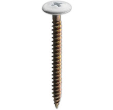 Plåt-och montageskruv GRABBER vitlackerad 4,2x45mm 25-pack