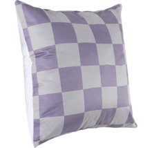 Fyrkantig prydnadskudde med schackrutigt mönster