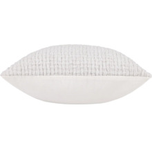 Dekorativ kudde med vävd textur