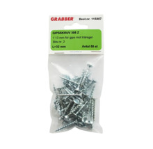 Grabber gipsskruv 308 Z, 32 mm, 50 stycken i en förpackning.