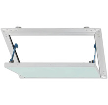 Inspektionslucka AluPlana® luft- och dammtät med 12,5 mm GKFI-inlägg med säkerhetsanordning 50x50cm