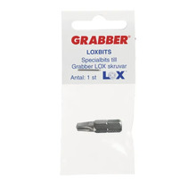 Grabber Loxbits specialbits för Grabber Lox-skruvar