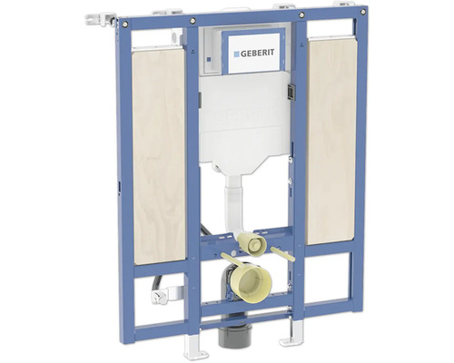 WC-Fixtur GEBERIT Duofix WC BF/Handle för vägghängd WC med Sigma inbyggnadscistern 12cm H112 cm 8000304 Geberit installationssystem för vägghängd toalett med cistern och träskivor