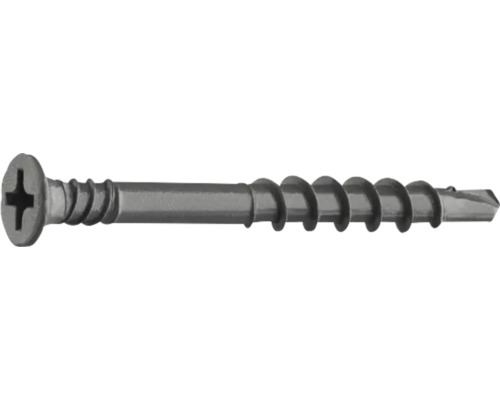 En gipsskruv med Phillips huvud.