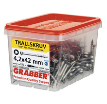Förpackning terrasskruvar, 4,2 x 42 millimeter, cirka 250 stycken