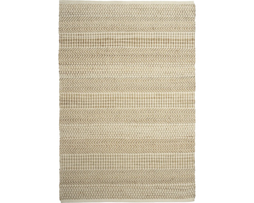 Matta SOLEVITO Savannah natur 120x180cm Matta med geometriska mönster