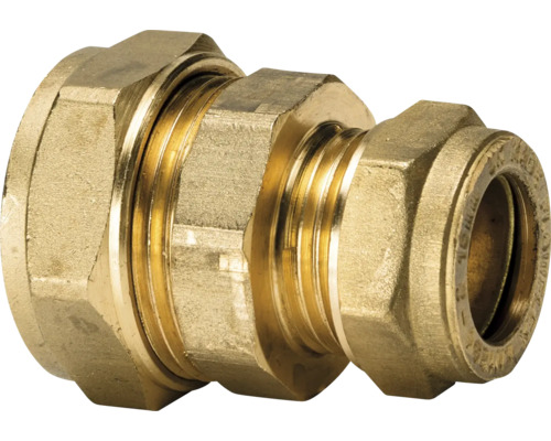 Förminskning J17DR klämringskoppling för koppar, stål- och PEX-rör AZH-mässing 22x18 mm 1907388 Mässingskoppling för sanitetsinstallationer