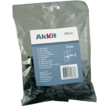 Förpackning med kakelkilar, 250 stycken, för användning på fogar från 0 till 5 mm