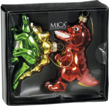 Julgransdekoration dinosaurie i kartong