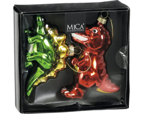 Julgransdekoration dinosaurie i kartong