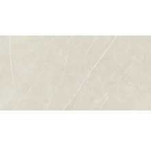 Beige platta med marmorlook och ådring