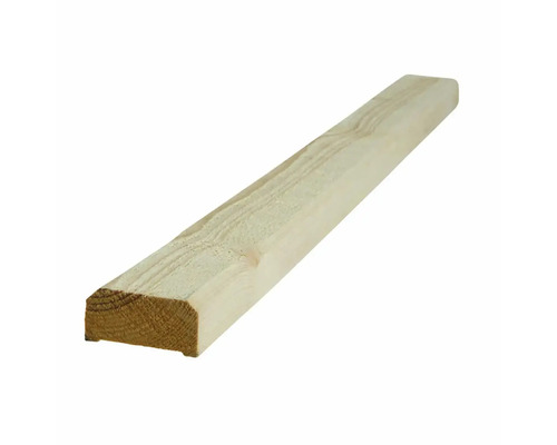 Lockläkt fasad grundmålad vit 22x45x3600 mm