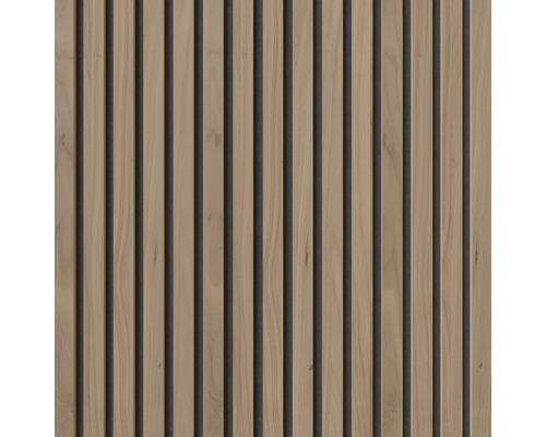 Träpanel med ribbor för vägg- och takdekoration