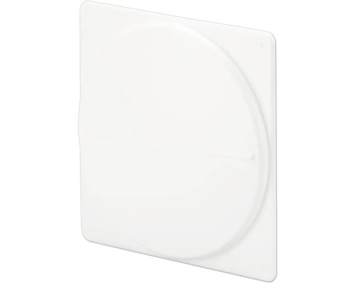 Tallriksventil FRESH fyrkantig ram Ø160mm Täcklock för infälld dosa