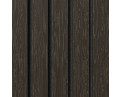 Träfasad med not och fjäderprofil