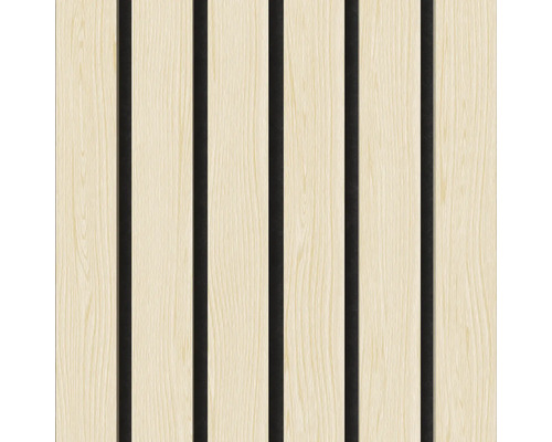 Akustikpaneler med träutseende för väggdekoration