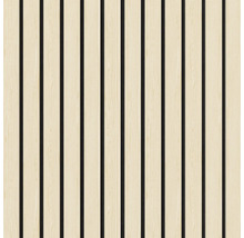 Träpanel med ribbor för väggdekoration