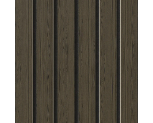 Träpaneler med smala ribbor