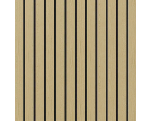 Träpanel med ribbstruktur för vägg- och takbeklädnad